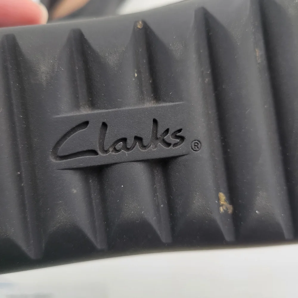 Clarks Collections Soft Cushions Black Slip-on Size 10